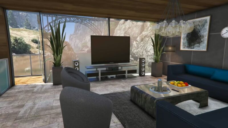 chrome_vuLxdjwok5 Wild Nature Villa MLO FiveM Interior Screenshot