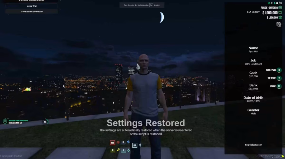 VIP HUD V4 (QB)