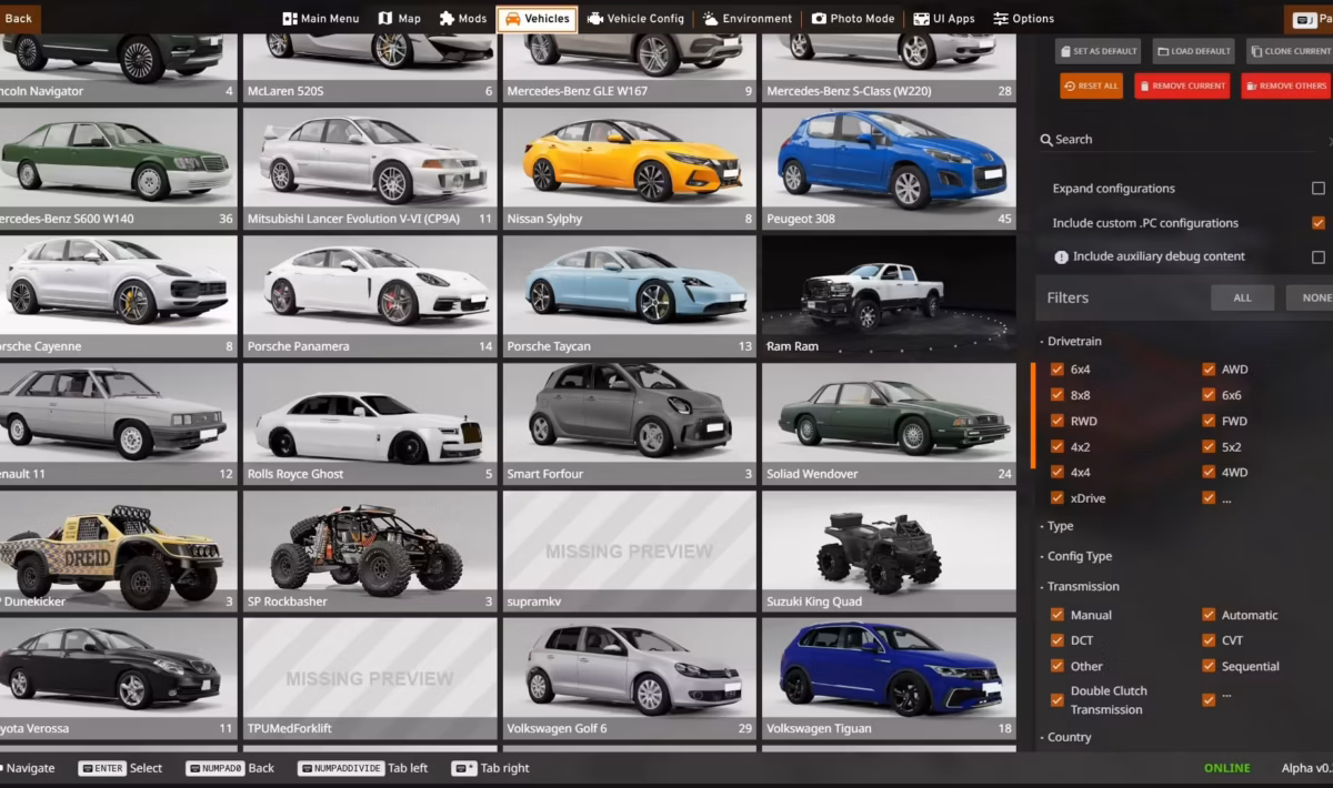 BeamNG Vehicle Package FiveM resource preview 2