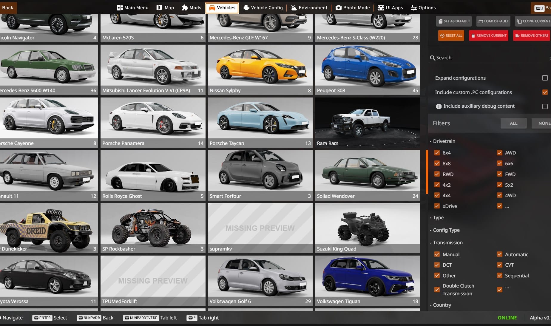 BeamNG Vehicle Package FiveM Script - standalone 2