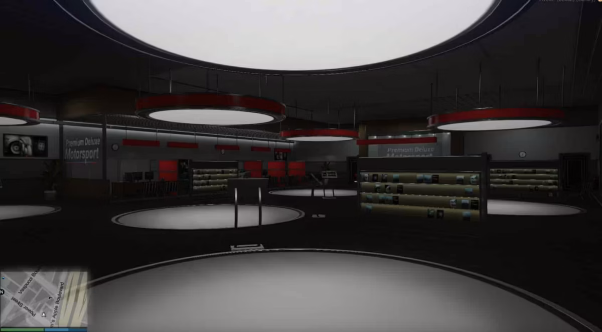 chrome_T8lrlT95GH Vista previa del recurso FiveM de Gabz Vehicle Dealer (PDM)