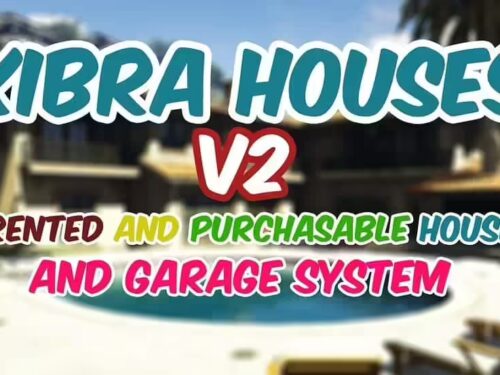 KIBRA HOUSES V2 (QBCore) FiveM