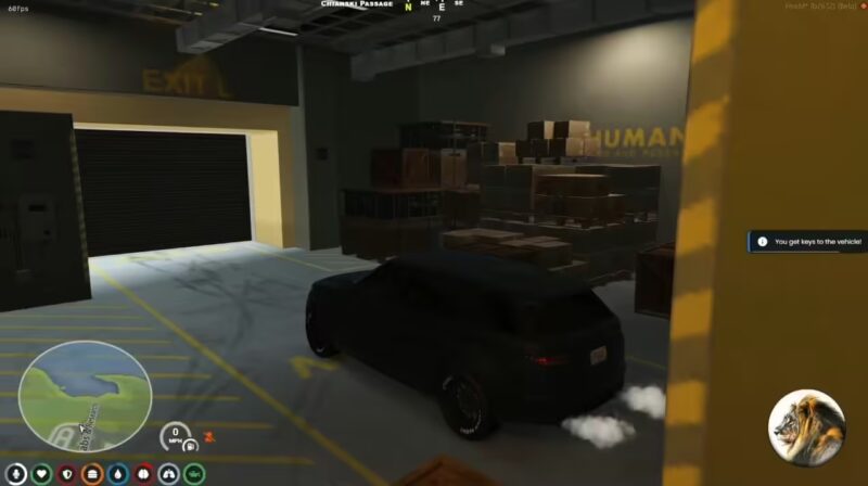 chrome_uuBgGF34XR Capture d'écran de la ressource FiveM « Braquage de Humane Labs (QBCore) »