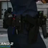 DUTY BELTS & SAFARILAND 2 HOLSTER PACK