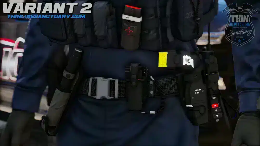 DUTY BELTS & SAFARILAND 2 HOLSTER PACK