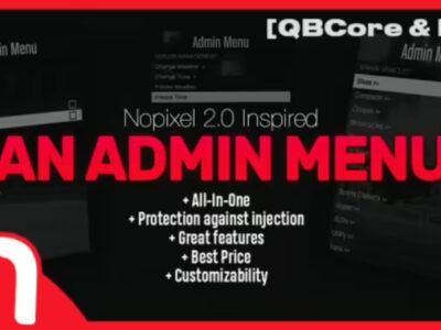 FiveM Mod AN Admin Menu