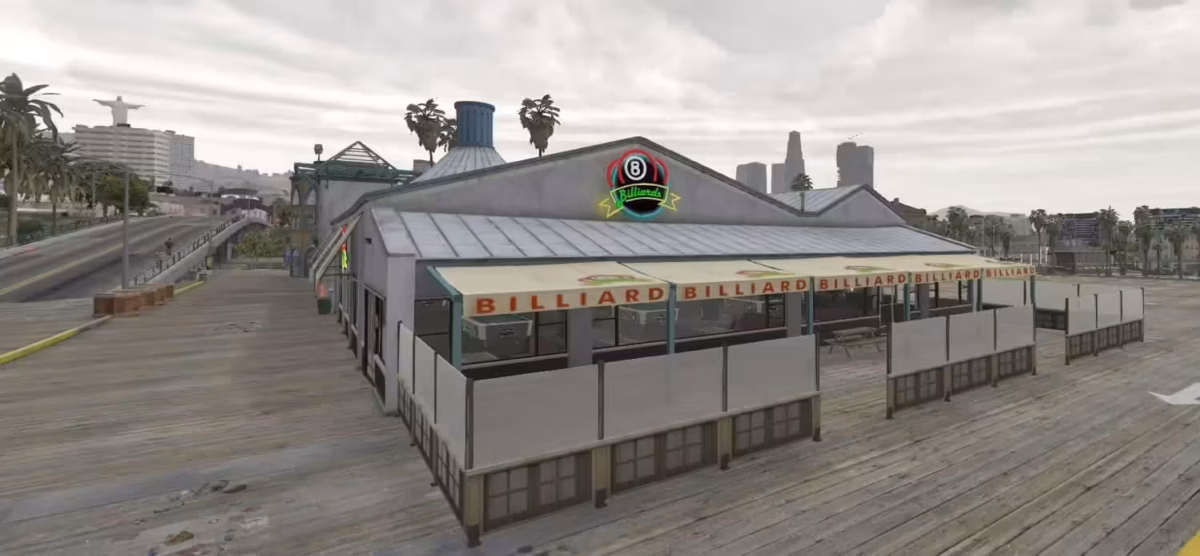 Billiard Bar MLO FiveM resource preview 2