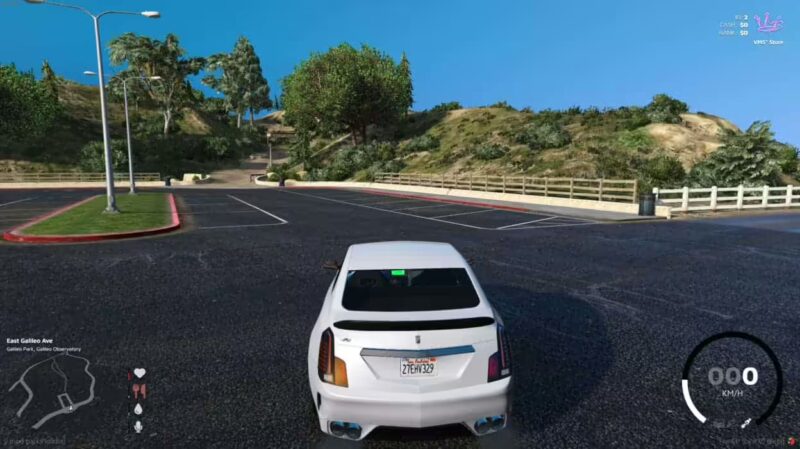 c547539c113cabea936afcce09b3772710d0d956 Capture d'écran de l'interface VMS HUD FiveM