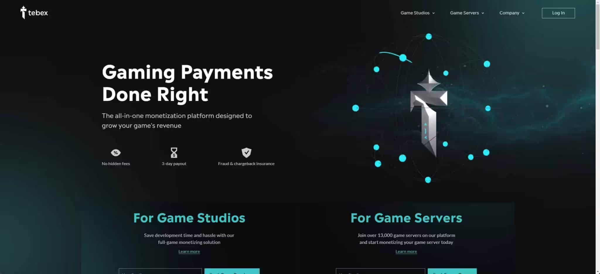 Captura de tela do site Tebex - Reembolso