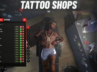 [ESX/QB] VMS_tattooshop - ADVANCED TATTOO SHOPS