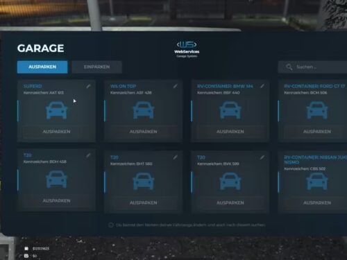 Système de mise en fourrière de garage FiveM