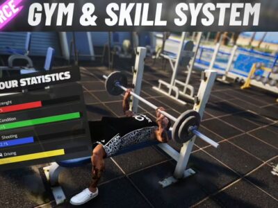 FiveM Mod Gym & Skills
