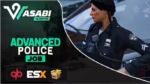 (ESX\/QB) Vista previa del recurso Advanced Police Job FiveM