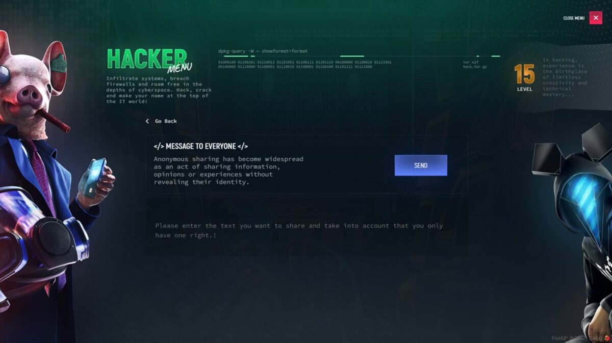 Realistic Hacker Menu FiveM resource preview 5