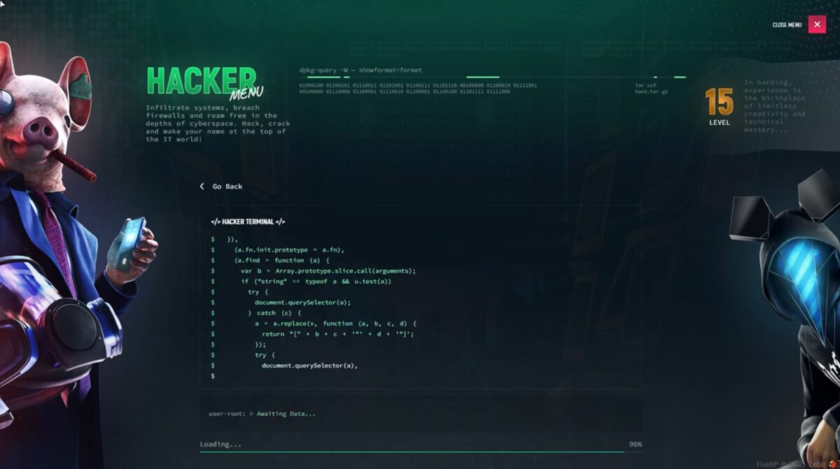 Realistic Hacker Menu FiveM resource preview 4