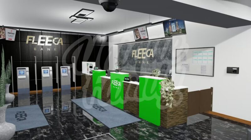 courageux_3kHXctBwZ2 Capture d'écran de la ressource Fleeca Moderne FiveM