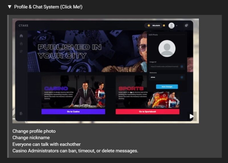 brave_B6h4wDlXhT CodeV Casino FiveM Resource Screenshot