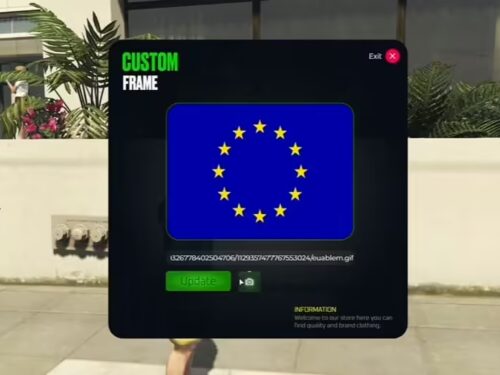 Custom Frames (Paintings) FiveM