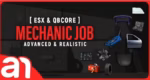 Vista previa de AN Mechanic Job para FiveM [ESX & QBCore]