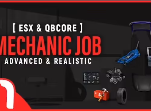 AN Mechanic Job for FiveM [ESX & QBCore] preview