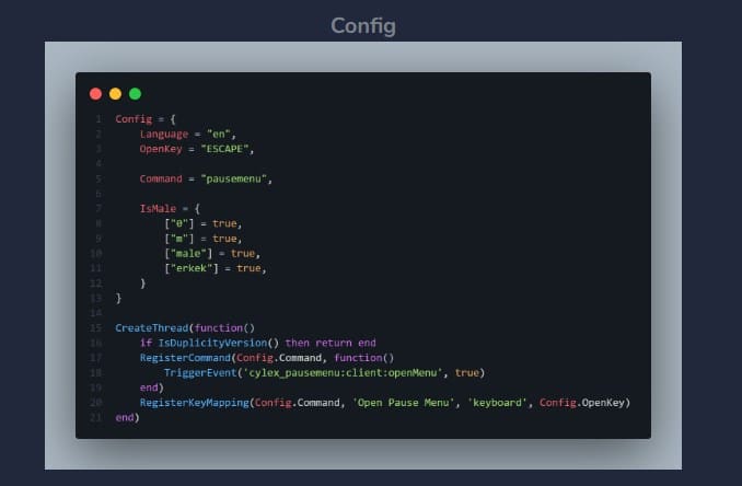 Cylex Pause Menu FiveM Script - esx 2