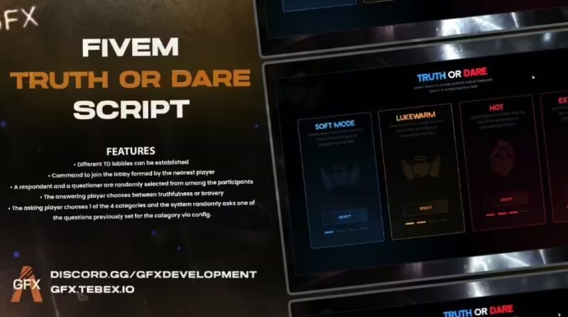 Wahrheit oder Pflicht – Drehbuch für FiveM
