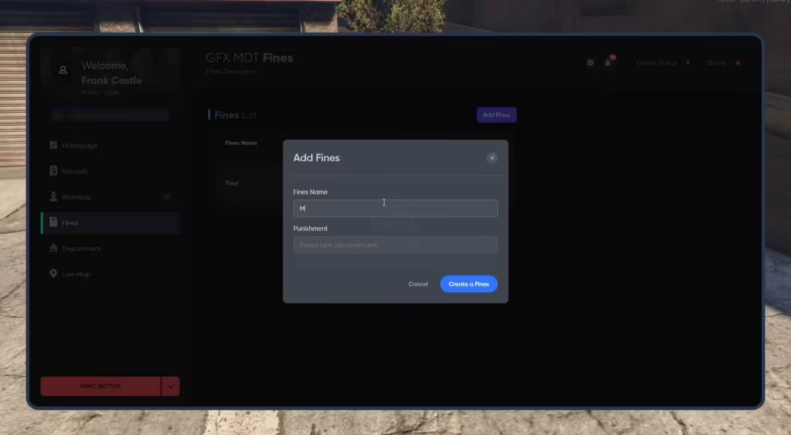 GFX MDT FiveM Script - esx 2
