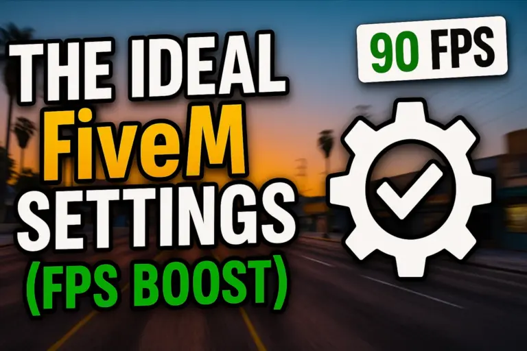 La mejor configuración de FiveM para FPS