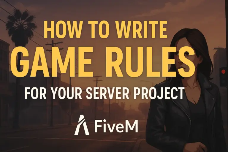 FiveM Game Server Rules