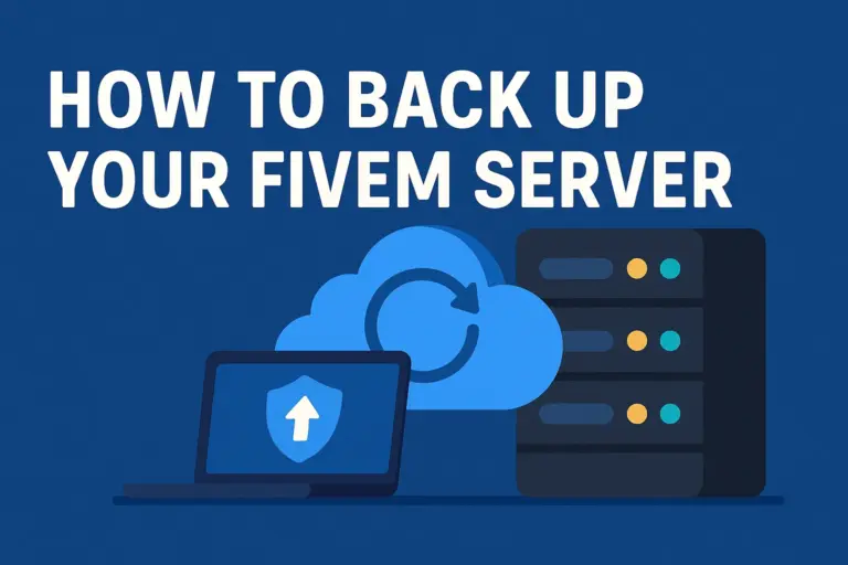 Como fazer backup do servidor FiveM