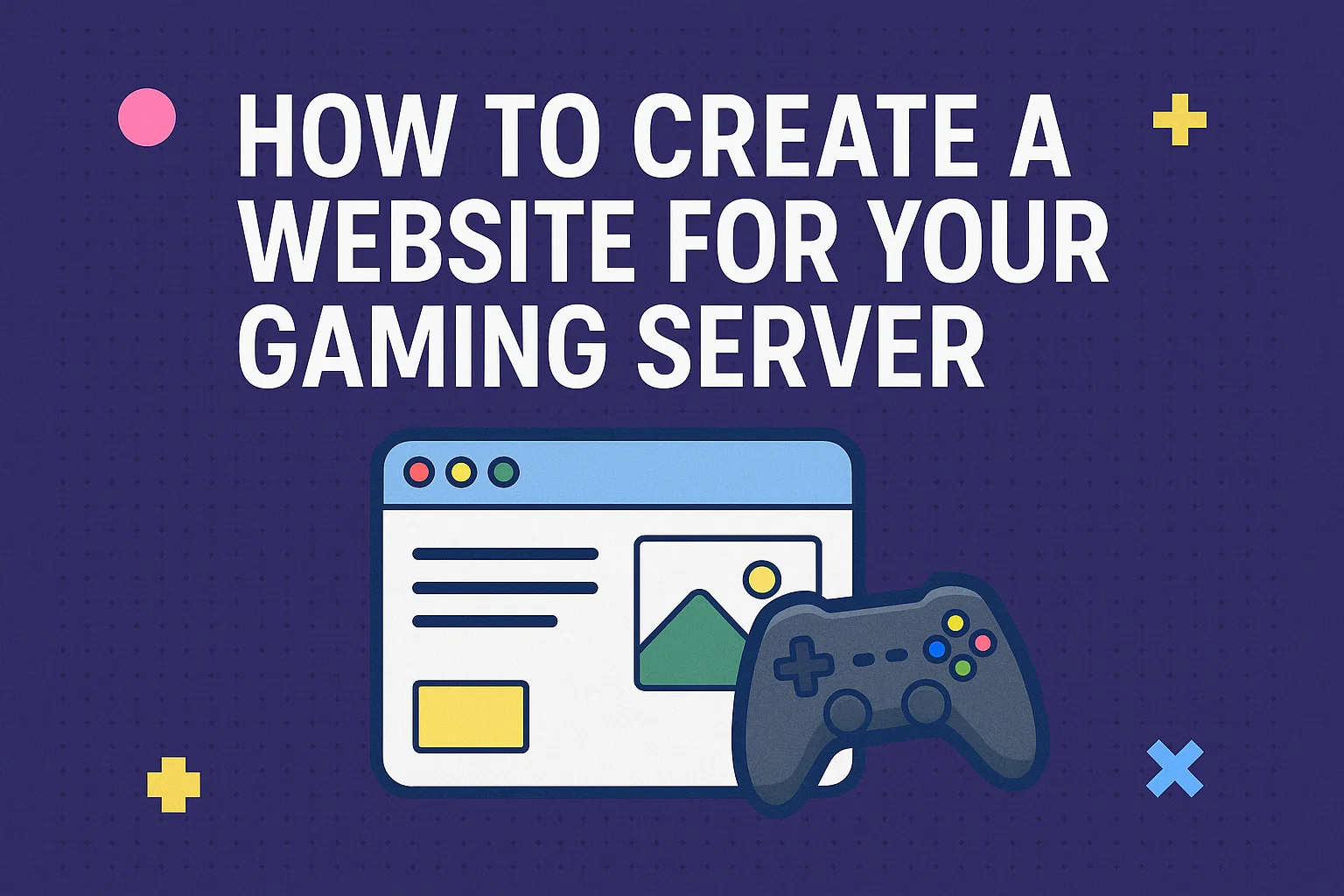 Gaming Server Website