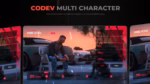 Vista previa del recurso CodeV MultiCharacter FiveM