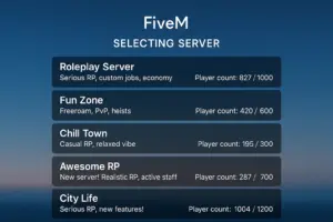 Select FiveM Server