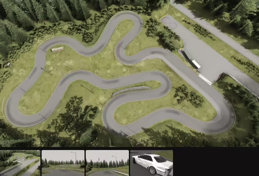Piste de drift FiveM (course MLO)