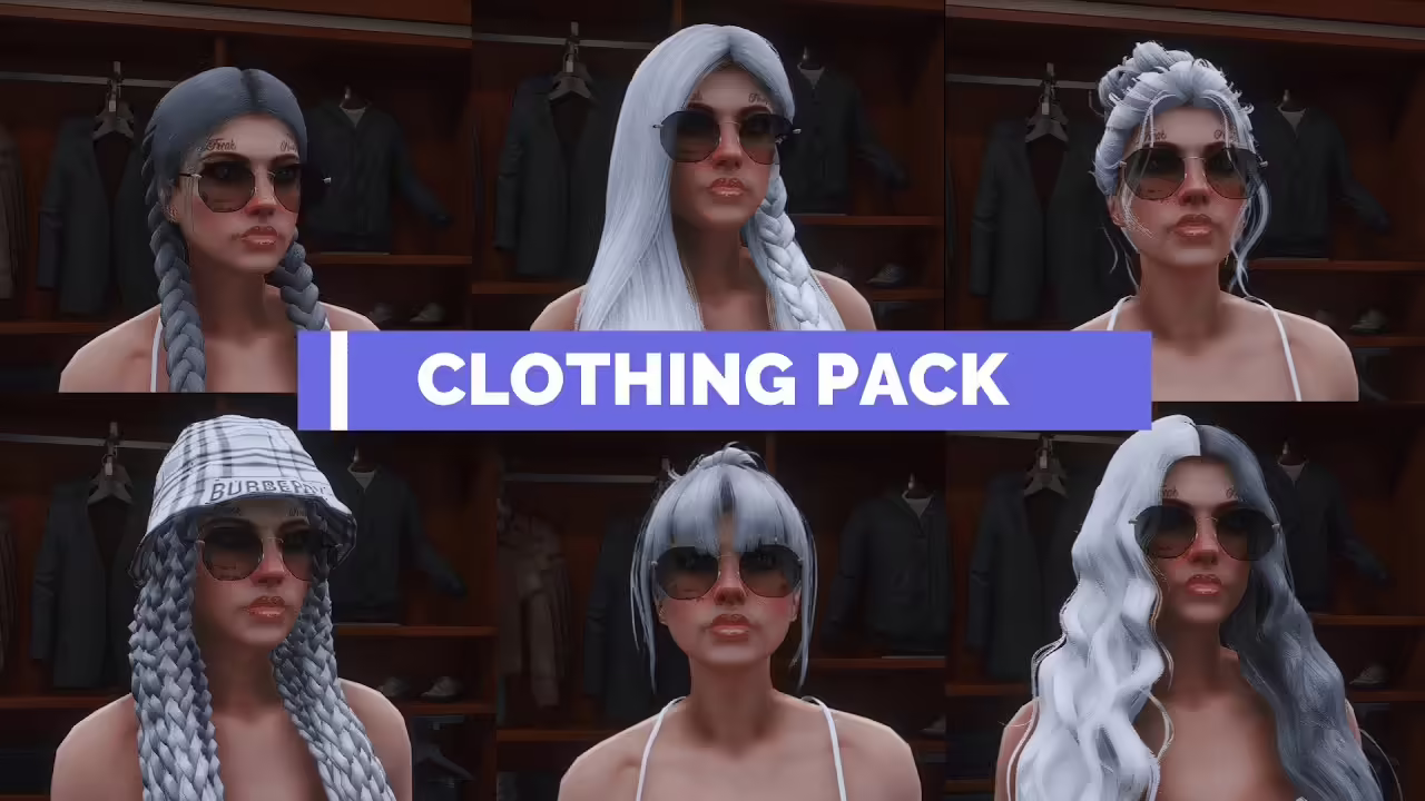 Pack de vêtements FiveM gratuit