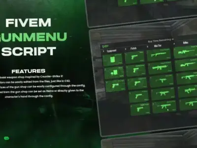 FiveM Mod GFX FiveM Gun Menu
