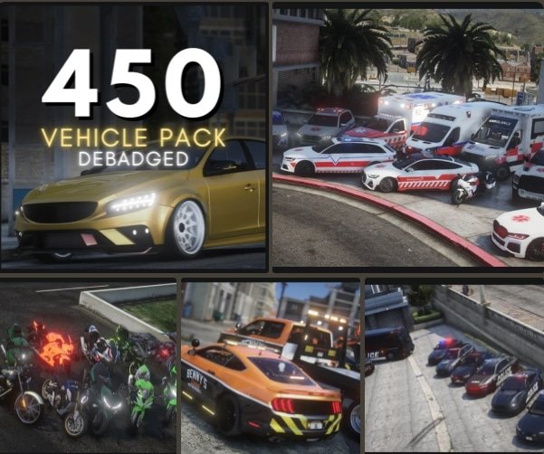 Debadged Cars for FiveM - Clean Vehicle Mods