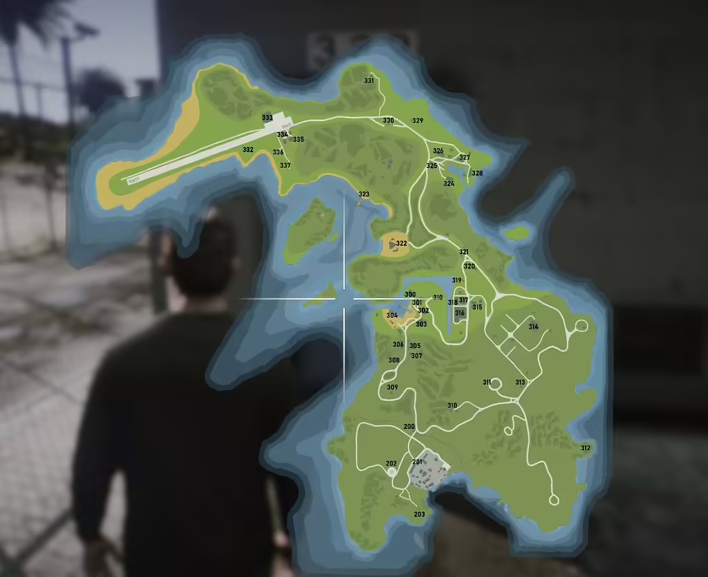 Mapa Postal de Cayo Perico – Mods Grátis para FiveM