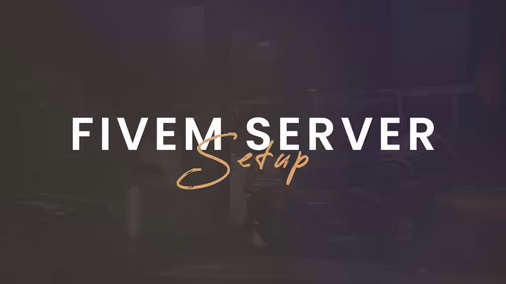 Configuração do servidor FiveM