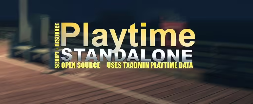Rastreador de tempo de jogo – Mods gratuitos para FiveM