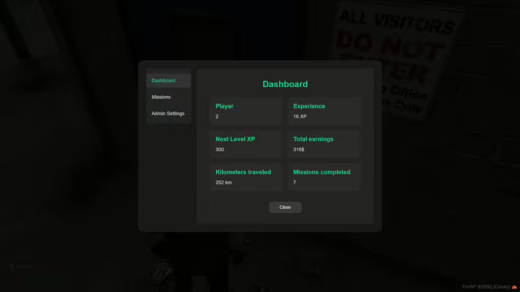 Vaga para caminhoneiro – Scripts de trabalho gratuitos para FiveM