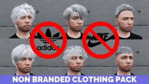 FiveM Mod Non Branded Clothing Pack