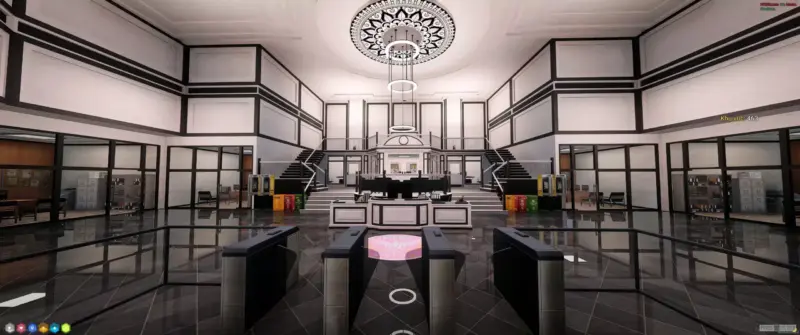 FiveM_b2944_GTAProcess 2024-06-04 03-18-28 Police Department - MLO FiveM FiveM Interior Screenshot