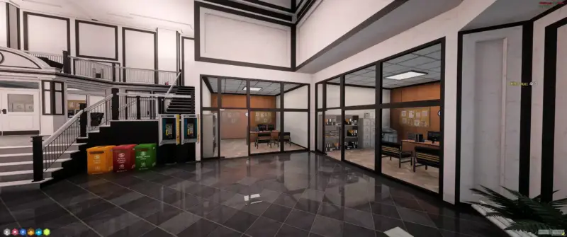 FiveM_b2944_GTAProcess 2024-06-04 03-18-49 Police Department - MLO FiveM FiveM Interior Screenshot