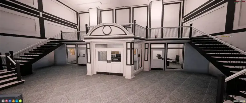 FiveM_b2944_GTAProcess 2024-06-04 03-18-55 Police Department - MLO FiveM FiveM Interior Screenshot