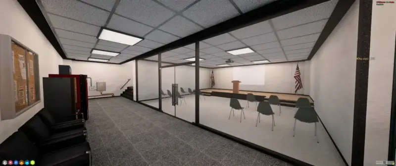 FiveM_b2944_GTAProcess 2024-06-04 03-19-47 Police Department - MLO FiveM FiveM Interior Screenshot