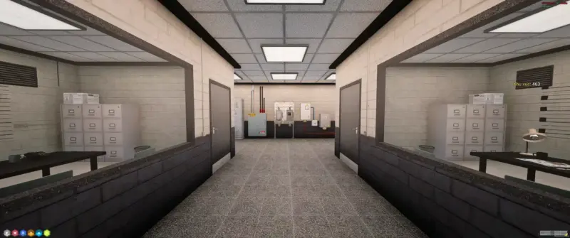 FiveM_b2944_GTAProcess 2024-06-04 03-20-08 Police Department - MLO FiveM FiveM Interior Screenshot