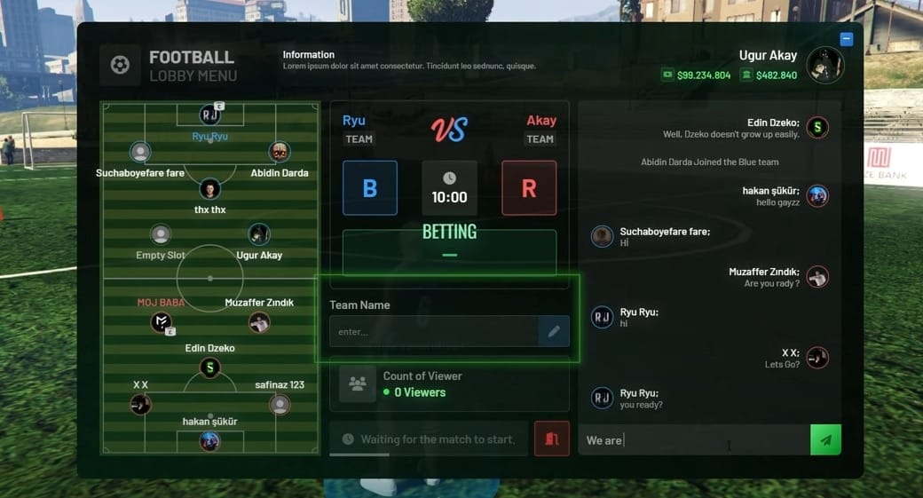 Script di calcio / calcio ak4y