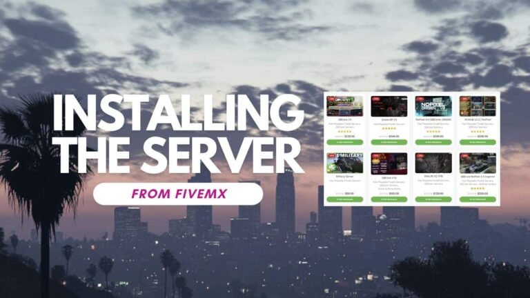 Instalando e configurando seu modelo de servidor FiveM