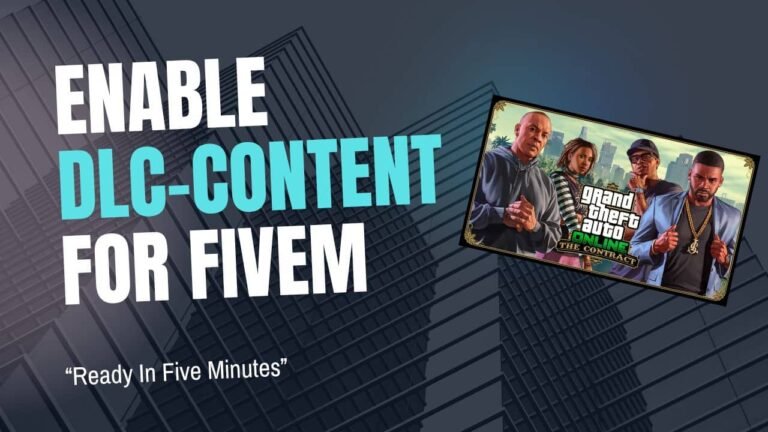 Como habilitar DLCs para o servidor FiveM